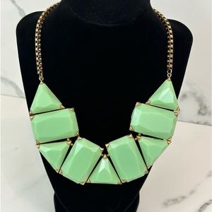Mint Green Aldo Statement Necklace